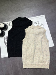 CHANEL 25S SLEEVELESS KNIT VEST 373
