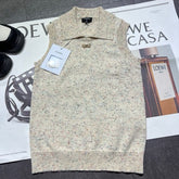 CHANEL 25S SLEEVELESS KNIT VEST 372