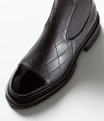 SHORT BOOTS BLACK CALFSKIN