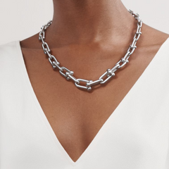 HARDWEAR SILVER CHOKER