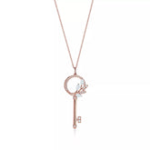 VICTORIA KEY DIAMOND NECKLACE