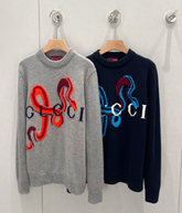 Gucci 25 Round Neck Knitted Sweater Wool 209540