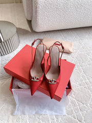 Vlogo Slingback Pump 90MM Red