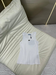 Pra Ribbed Knit Jersey Tank Top