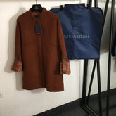 LV 25S BELTED WOOL COAT 0147