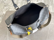 KEEPALL 45 BANDOULIERE MONOGRAM ECLIPSE