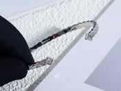 CRUSH BRACELET OPEN CUFF SILVER