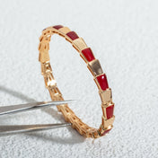 SERPENTI BRACELET PINK GOLD RUBELLITE