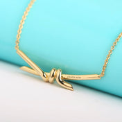 KNOT NECKLACE GOLD