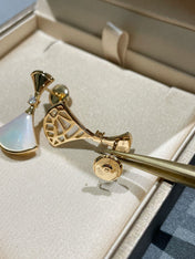 DREAM MOP 1 DIAMOND EARRINGS