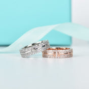 T WIRE DIAMOND RING