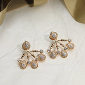 BOHEME DIAMOND 4 MOTIF EARRINGS