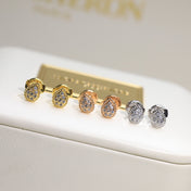 BOHEME DIAMOND STUD EARRINGS