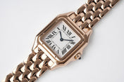 PANTHERE 27MM PINK GOLD WHITE DIAL