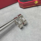 LOVE 5.5MM 1 DIAMOND EARRINGS