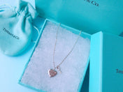 HEART AND KEY SILVER NECKLACE