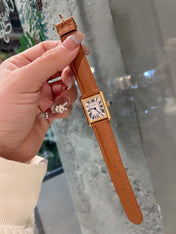 TANK MUST GOLD BROWN EPSOM LEATHER