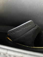 MINI LADY 17 MY ABC ALL BLACK LAMBSKIN