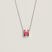 H NECKLACE PINK