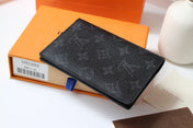 LV 25S PASSPORT HOLDER 14 IN MONOGRAM ECLIPSE COATED CALFSKIN