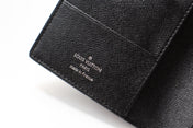 LV 25S PASSPORT HOLDER 14 IN MONOGRAM ECLIPSE COATED CALFSKIN