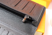 LV 25S FUJIWARA HIROSHI WALLET 19 IN MONOGRAM ECLIPSE COATED CALFSKIN