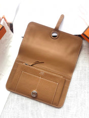 HM Dogon Wallet 20 Tan Togo Shw