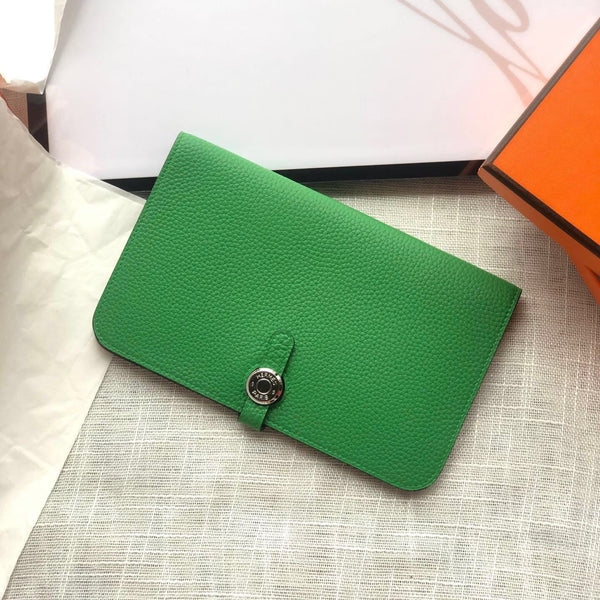 HM Dogon Wallet 20 Green Togo Shw