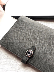 HM Dogon Wallet 20 Dark Brown Togo Shw