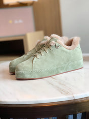LP WINTER NUAGES SNEAKERS MINT LAMBSKIN
