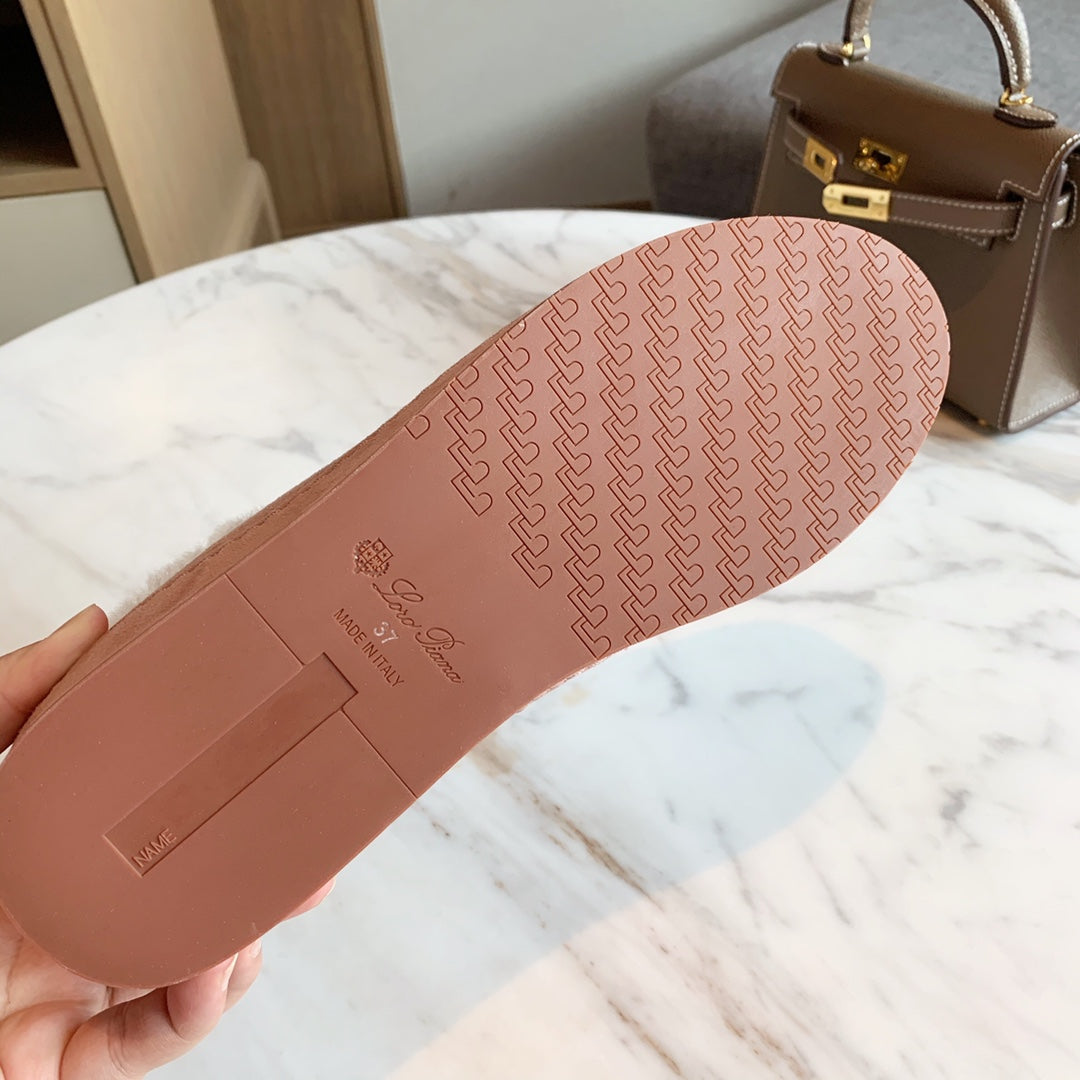 LP WINTER NUAGES HIGH SNEAKERS LIGHT PINK LAMBSKIN