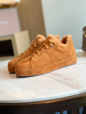 LP WINTER NUAGES SNEAKERS CARAMEL LAMBSKIN
