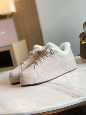LP WINTER NUAGES SNEAKERS CREAMY WHITE LAMBSKIN