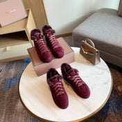 LP WINTER NUAGES SNEAKERS MULBERRY LAMBSKIN