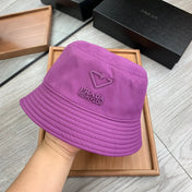 BUCKET HAT IN PURPLE RE-NYLON 234100