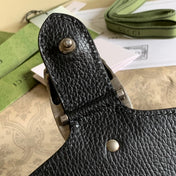 DYONYSUS SHOULDER BAG 20 IN BLACK CALFSKIN SILVER HARDWARE