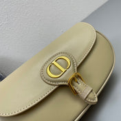 MINI BOBBY EAST-WEST 20 BAG IN BEIGE CREAM CALFSKIN