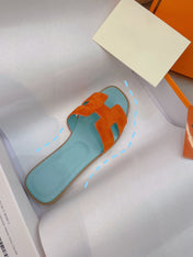 0ran Sandal Tifany/Orange Suede