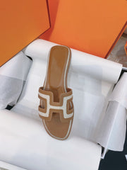 0ran Sandal Brown Leather
