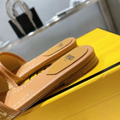 FF Women Raffia Sandal Tan