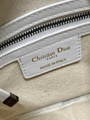 VIBE HOBO 22 BAG IN WHITE CALFSKIN