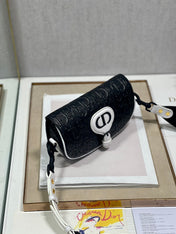 BOBBY EAST-WEST 21 BAG IN BLACK LAMBSKIN