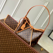 CARRYALL PM 29 BROWN BEIGE MONOGRAM CANVAS