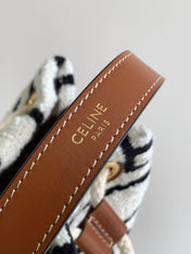 TRIPHOME 19 EMBROIDERED FABRIC BLACK WHITE