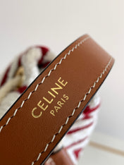 TRIPHOME 19 EMBROIDERED FABRIC WHITE RED