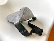 LV 25S DISCOVERY BUMBAG 44 IN TAUPE GRAY EMBOSSED MONOGRAM ECLIPSE CALFSKIN