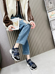 D-WANDER SNEAKERS IN COLORFUL TECHNICAL FABRIC AND SUEDE 153028