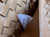 MINI CABAT 20 IN BRONZE BROWN LAMBSKIN