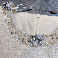 CHANEL 25S EMBELLISHED SHIFT DRESS 396
