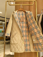 BURBERRY 25S LONG HOODED COAT 062